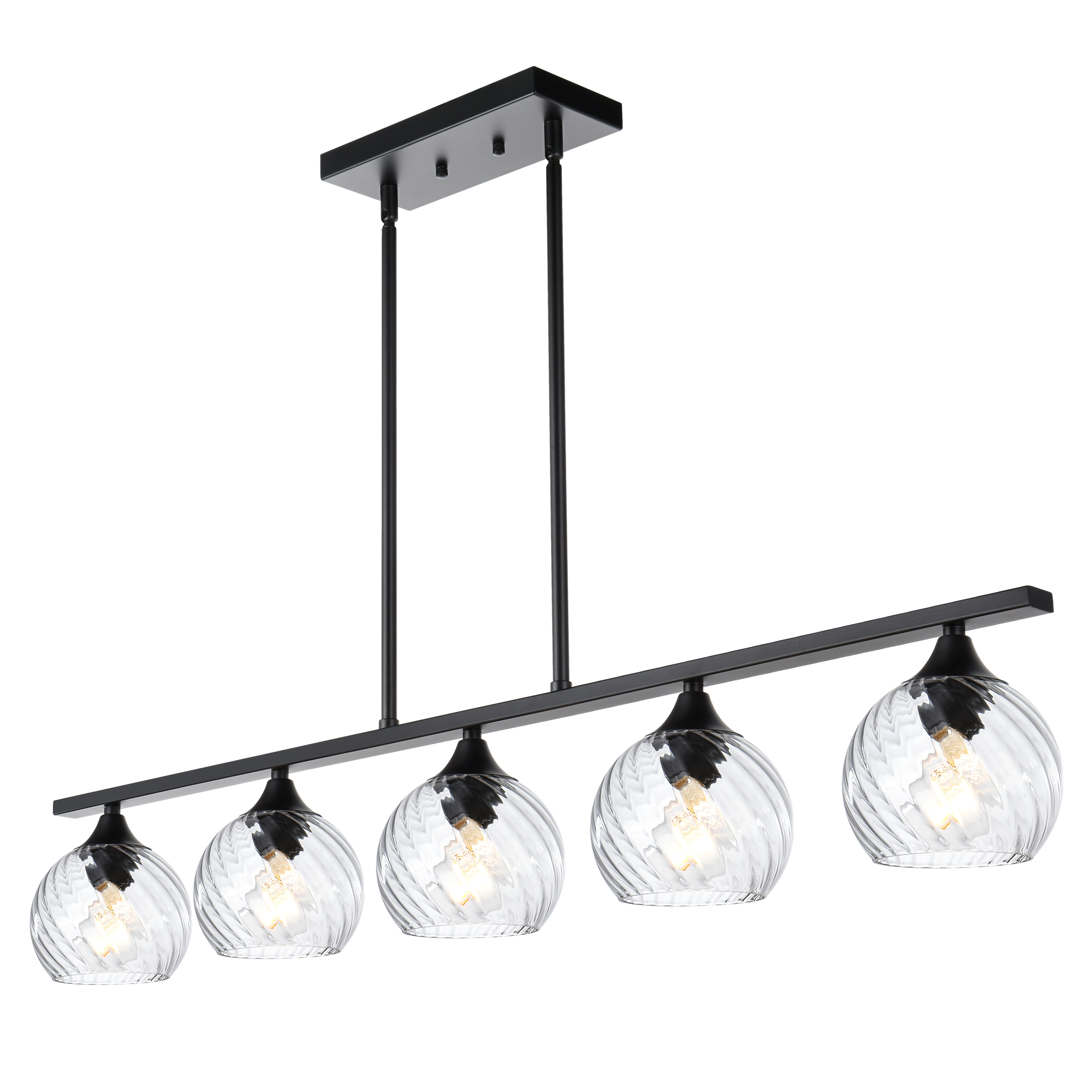 outdoor black chandelier