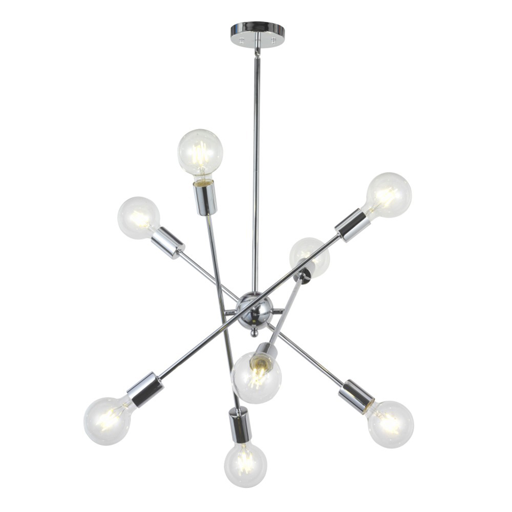crystal chandelier silver
