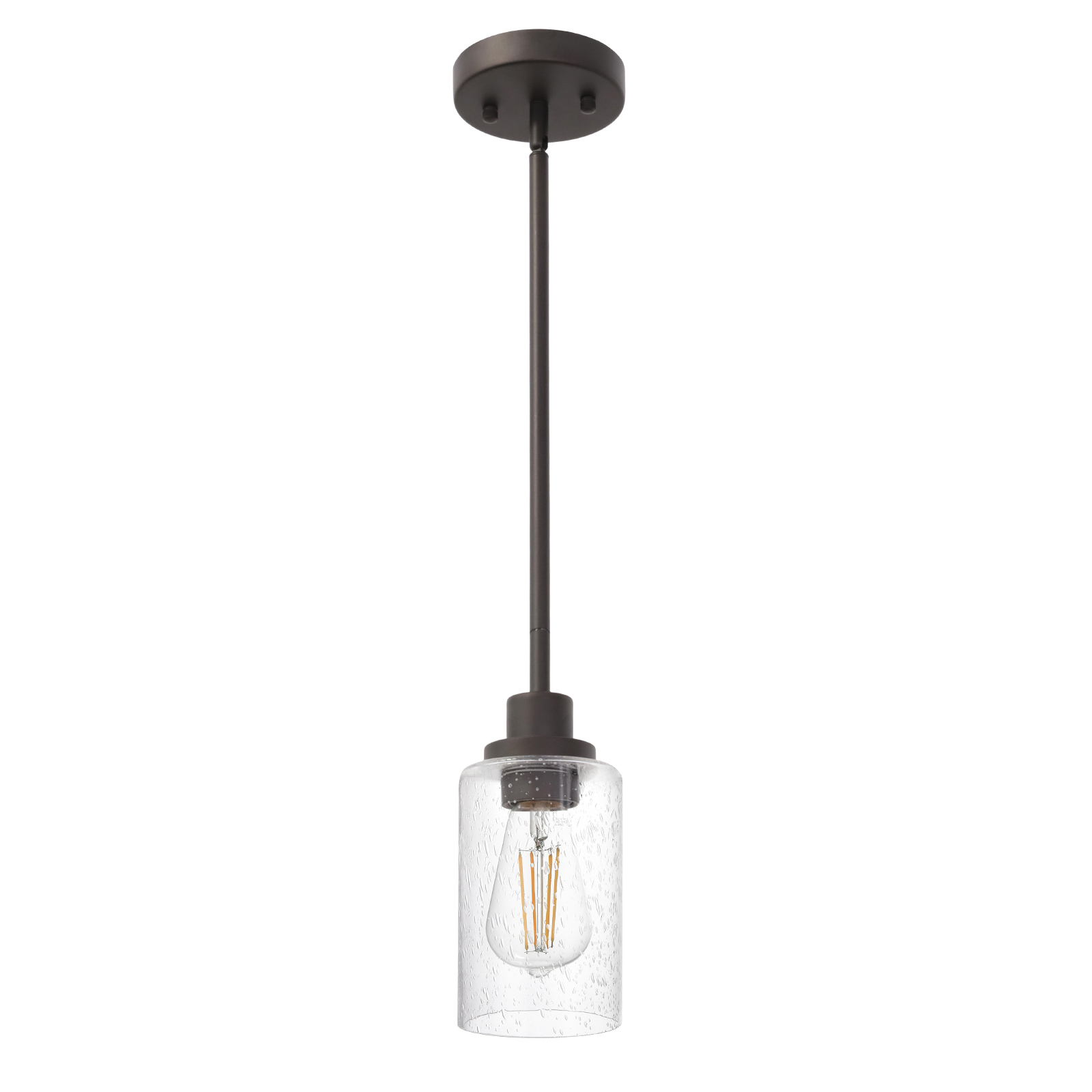 brushed nickel pendant light for kitchen island