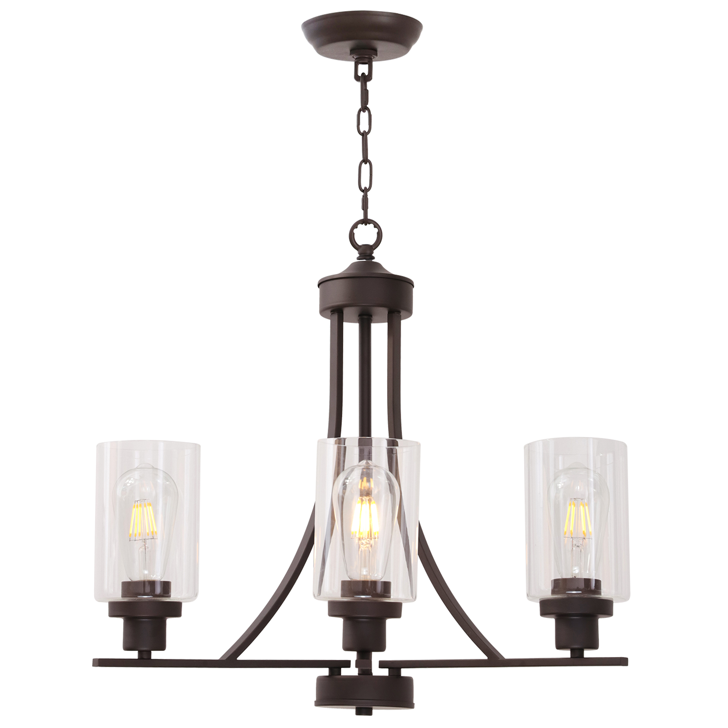 blue glass pendant lights for kitchen island