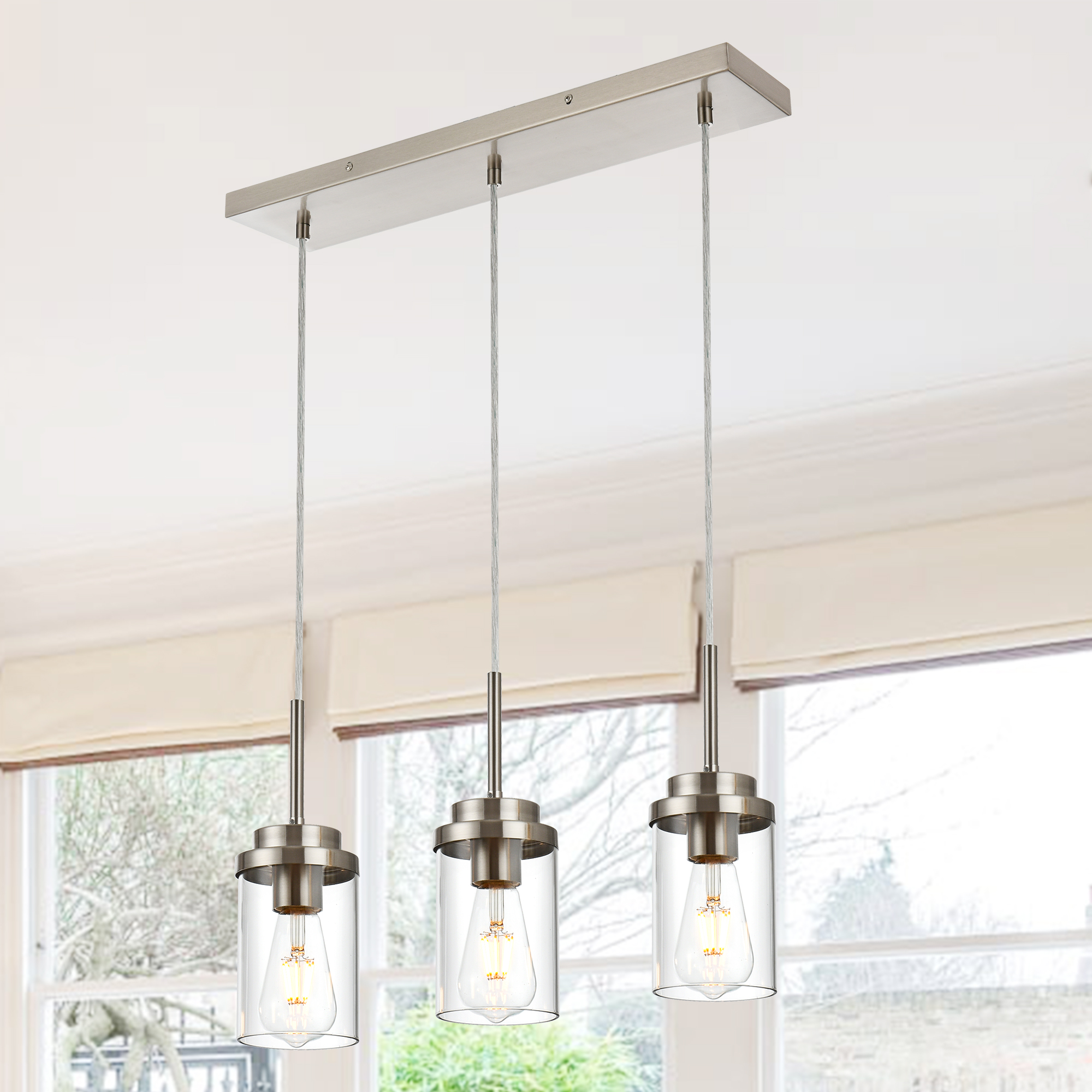 repurposed chandelier crystals