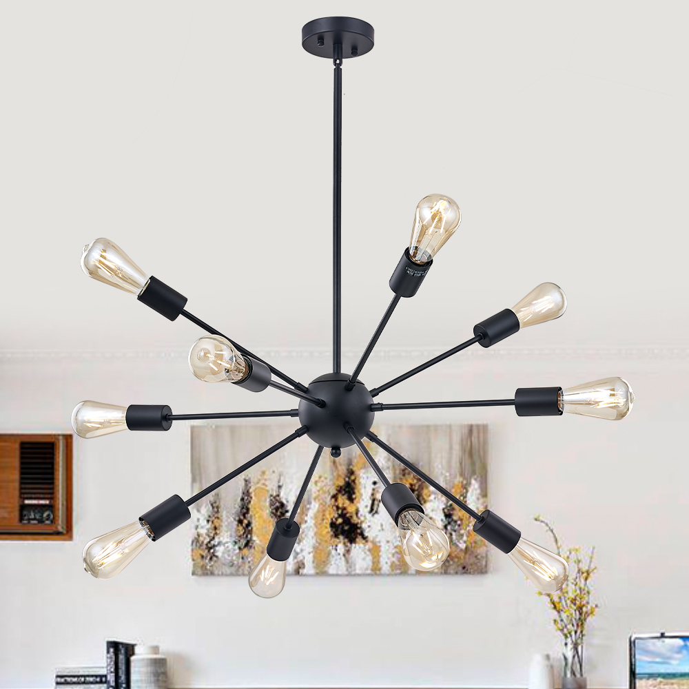 rectangle chandelier dining room