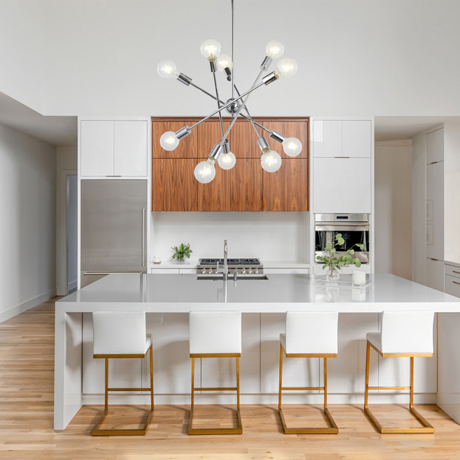 modern fluorescent light fixture
