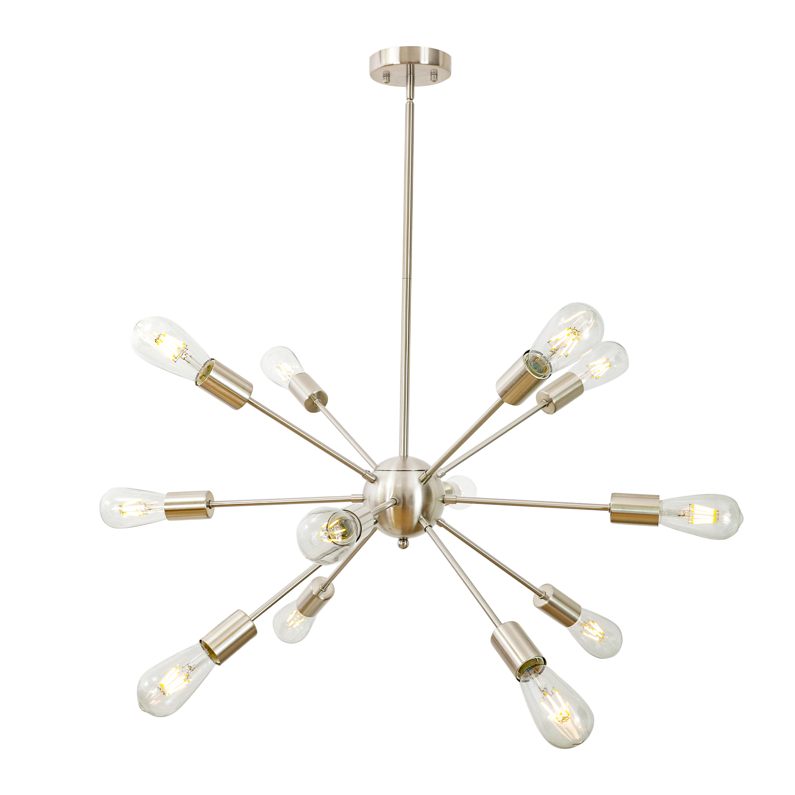 wood ring chandelier