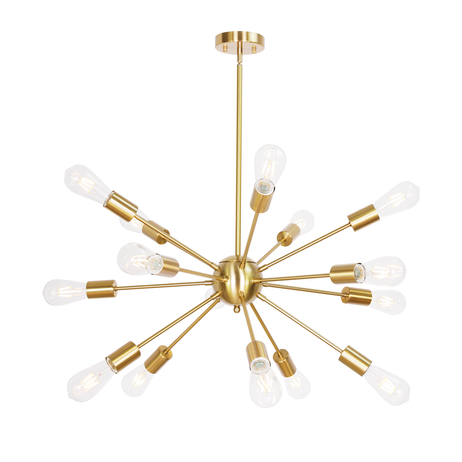 blue and white pendant light