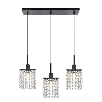 Bonlicht Jeffery Crystal Island Pendant Light